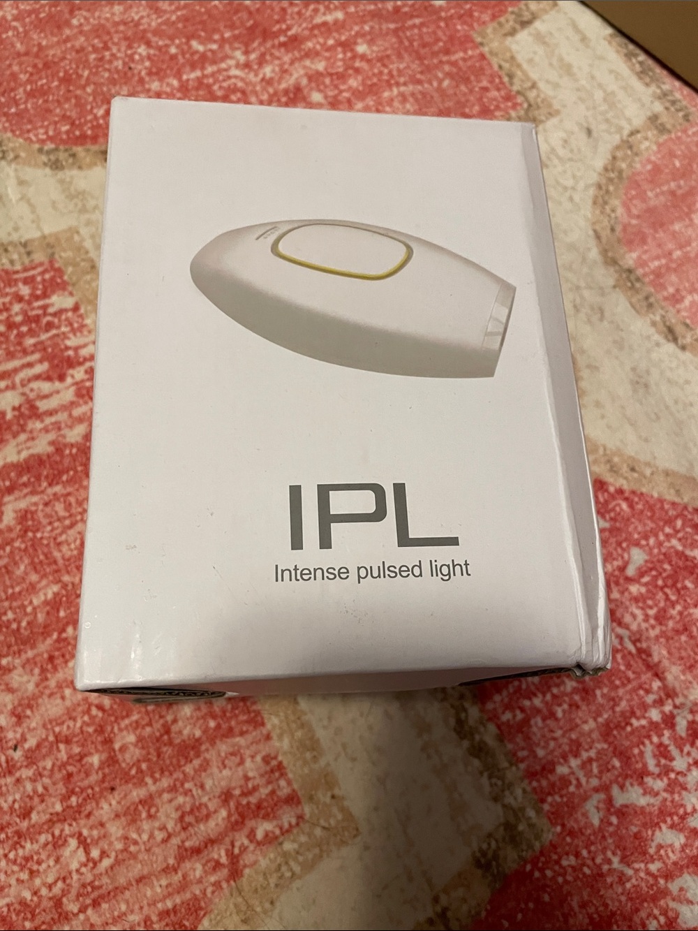 IPL Intense Pulsed Light Hair Removal Device - pink.
